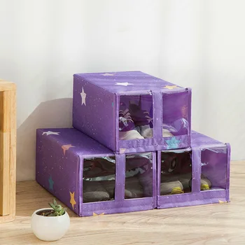 Dust-Proof Multifunction Shoes Storage Boxes Home Drawer Storage Case 1 Piece Foldable Shoe Organizer Rectangle Package Drawer
Dust-Proof Multifunction Shoes Storage Boxes Home Drawer Storage Case 1 Piece Foldable Shoe Organizer Rectangle Package Drawer