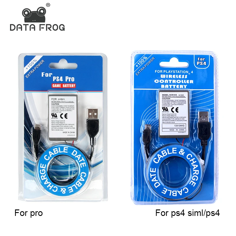 Data Frog 2000mAh Replacement Controller Battery For Sony Gamepad PS4/PS4 PRO/PS4 SLIM Wireless Controller Rechargeable Battery
Data Frog 2000mAh Replacement Controller Battery For Sony Gamepad PS4/PS4 PRO/PS4 SLIM Wireless Controller Rechargeable Battery