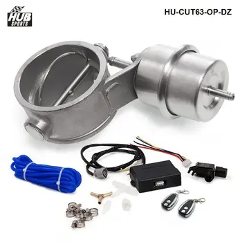 Exhaust Control Valve Set W/ Vacuum Actuator CUTOUT 2.5" 63mm Pipe OPEN W/ Wireless Remote Controller HU-CUT63-OP-DZ
Exhaust Control Valve Set W/ Vacuum Actuator CUTOUT 2.5" 63mm Pipe OPEN W/ Wireless Remote Controller HU-CUT63-OP-DZ