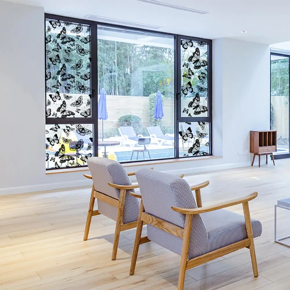 Window Sticker Butterfly Frosted Decorative Film On The Cover Film Self Adhesive Glass Foil Sunscreen PVC Waterproof Bathroom
Window Sticker Butterfly Frosted Decorative Film On The Cover Film Self Adhesive Glass Foil Sunscreen PVC Waterproof Bathroom