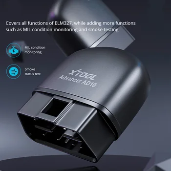 Newest XTOOL AD10 code reader OBD2 ELM327 OBD 2 HUD Mini car tools Engine 4 system for Android IOS car Auto Diagnostic scanner
Newest XTOOL AD10 code reader OBD2 ELM327 OBD 2 HUD Mini car tools Engine 4 system for Android IOS car Auto Diagnostic scanner