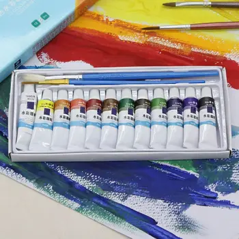12ml 12/24 Colors Professional Paint Tubes Drawing Painting Watercolor Pigment
12ml 12/24 Colors Professional Paint Tubes Drawing Painting Watercolor Pigment
