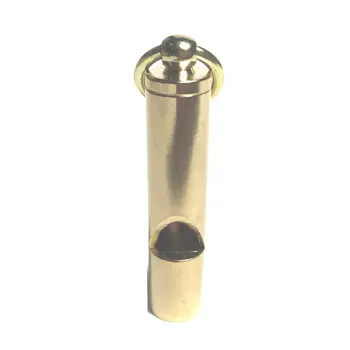 Emergency Survival Whistle Loud Version High Decibel Brass Metal Whistle For Outdoor Help Defensive Training Tool
Emergency Survival Whistle Loud Version High Decibel Brass Metal Whistle For Outdoor Help Defensive Training Tool