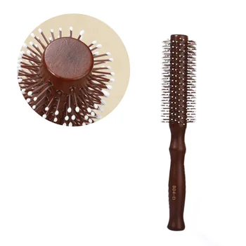 1pc Hair Brush Comb High-temperature Resistant Wooden Handle Hair Round Roller Comb
1pc Hair Brush Comb High-temperature Resistant Wooden Handle Hair Round Roller Comb