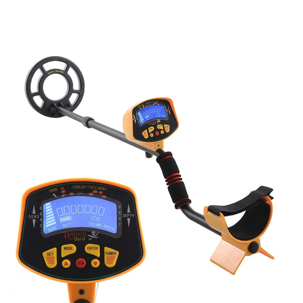 Hobby use MD3010II Metal Detector Underground with LCD Display Gold Metal Detector Treasure Hunter
Hobby use MD3010II Metal Detector Underground with LCD Display Gold Metal Detector Treasure Hunter