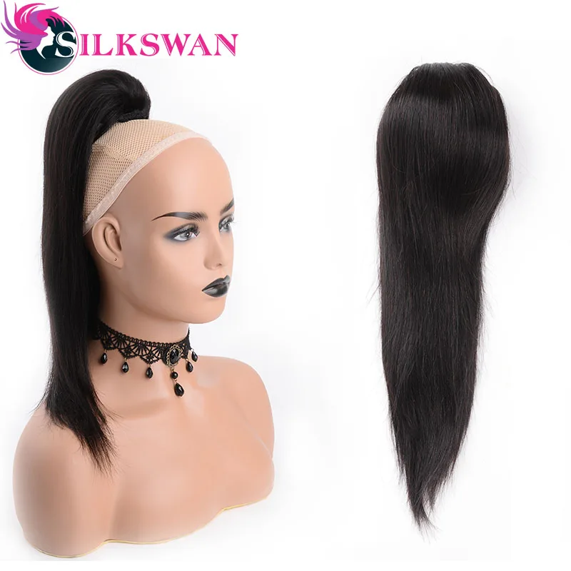 Silkswan Hiar straight natural color remy human ponytail hair clip in extensions drawstring adjustable for black woman
Silkswan Hiar straight natural color remy human ponytail hair clip in extensions drawstring adjustable for black woman