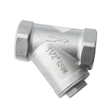 100 Meshes Y Strainer 1/2'' - 2'' BSP Female thread 304 Stainless Steel 800PSI Filter SS304 SS201 Threaded Valve
100 Meshes Y Strainer 1/2'' - 2'' BSP Female thread 304 Stainless Steel 800PSI Filter SS304 SS201 Threaded Valve