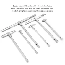 6Pcs Telescopic Internal Gauge Set Micrometer Hole Measurement Bore Engineers Kits 8-150 mm for Inside Measurements Tool Parts
6Pcs Telescopic Internal Gauge Set Micrometer Hole Measurement Bore Engineers Kits 8-150 mm for Inside Measurements Tool Parts
