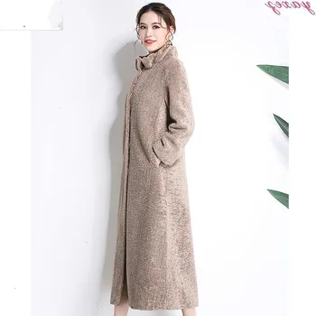 Winter faux fur coat women 2019 new fashion casual warm extra long fake lamb fur overcoat plus size outwear 5xl 6xl
Winter faux fur coat women 2019 new fashion casual warm extra long fake lamb fur overcoat plus size outwear 5xl 6xl