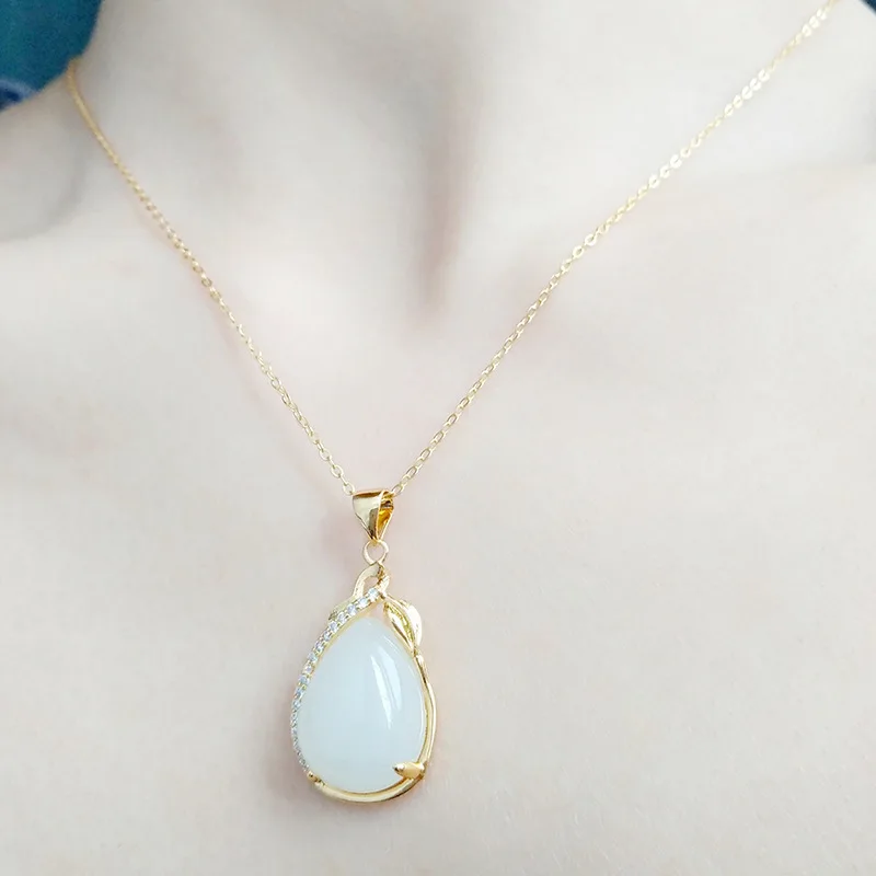 necklace 925 silver jewelry for women wedding wholesale 1 (3)