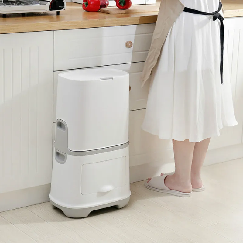 Fashion Classification Corner Trash Bin 3 layer Storage Drawer Kitchen Plastic Garbage Waste Bin Press Open Cover Large Capacity
Fashion Classification Corner Trash Bin 3 layer Storage Drawer Kitchen Plastic Garbage Waste Bin Press Open Cover Large Capacity