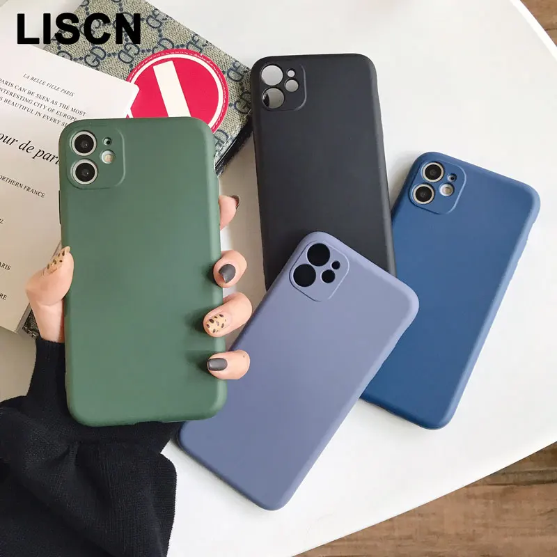 Colorful Liquid Silicone Phone Case For iPhone 11 Pro Max Xr XsMax X XS 8 7 6 6s Plus Fundas Camera Lens Protection Back Cover 
Colorful Liquid Silicone Phone Case For iPhone 11 Pro Max Xr XsMax X XS 8 7 6 6s Plus Fundas Camera Lens Protection Back Cover