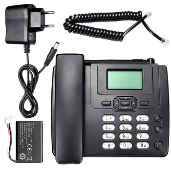 2020 Newest High Quality 2G HOT Fixed Wireless GSM Desk Phone SIM Card Mobile Home Office Desktop Telephone 
2020 Newest High Quality 2G HOT Fixed Wireless GSM Desk Phone SIM Card Mobile Home Office Desktop Telephone