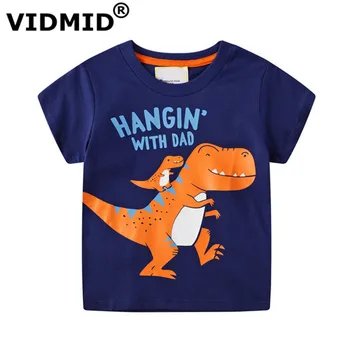 VIDMID Summer Children baby Kids Boys T-Shirt Cotton Cartoon animals dinosaur Baby Boys Short Sleeve t-Shirts clothing
VIDMID Summer Children baby Kids Boys T-Shirt Cotton Cartoon animals dinosaur Baby Boys Short Sleeve t-Shirts clothing