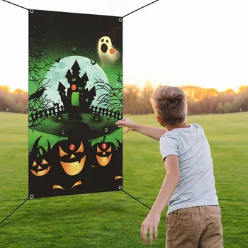 Game Flags Halloween Throwing Sandbag Game Flags Halloween Banner Curtain Decorations For Kids Halloween Bean Bag Toy 
Game Flags Halloween Throwing Sandbag Game Flags Halloween Banner Curtain Decorations For Kids Halloween Bean Bag Toy