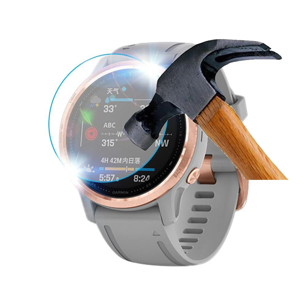 Film For Garmin Fenix 6 Pro / Fenix 6S Pro Tempered Glass Premium Screen Protector Film Garmin Fenix 6X Pro Solar SmartWatch
Film For Garmin Fenix 6 Pro / Fenix 6S Pro Tempered Glass Premium Screen Protector Film Garmin Fenix 6X Pro Solar SmartWatch