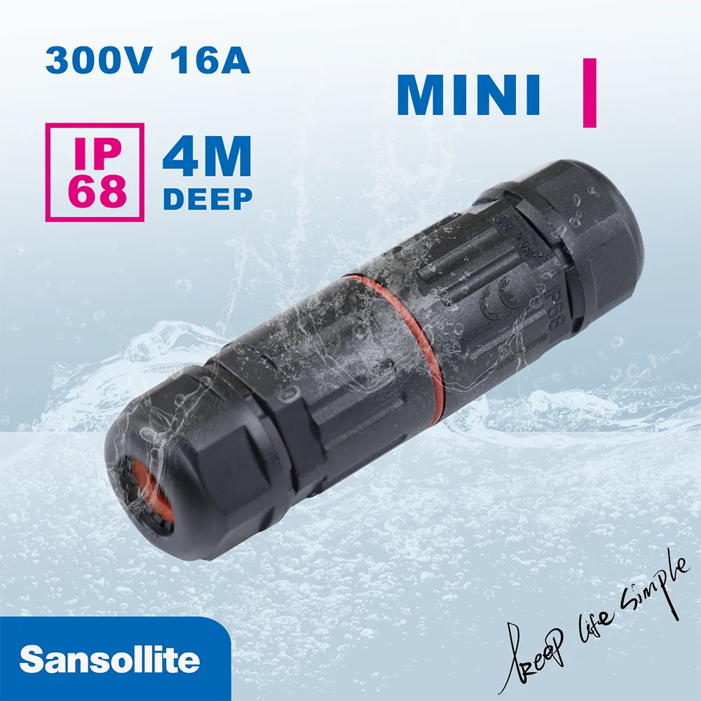 6pcs Mini IP68 connectors I shape D4-7mm wire connectors 1-1 terminal block 4m deep 2pins underwater electrical terminal block
6pcs Mini IP68 connectors I shape D4-7mm wire connectors 1-1 terminal block 4m deep 2pins underwater electrical terminal block