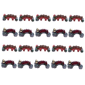 20Pcs 10 x 4.5 x 4cm Resin Arch Bridge Fish Tank Ornament Decoration Aquatic Scenery Simulation Landscape - Color Style Random
20Pcs 10 x 4.5 x 4cm Resin Arch Bridge Fish Tank Ornament Decoration Aquatic Scenery Simulation Landscape - Color Style Random