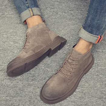 men's high top British style autumn short boots winter men's shoes men's medium top boots men's fashion work wear boots
men's high top British style autumn short boots winter men's shoes men's medium top boots men's fashion work wear boots