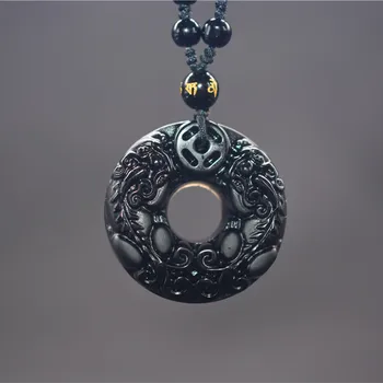 2020ping Obsidian Carving Circle Pixiu Amulet pendant Necklace Jade Pendant Fine Jewelry
2020ping Obsidian Carving Circle Pixiu Amulet pendant Necklace Jade Pendant Fine Jewelry