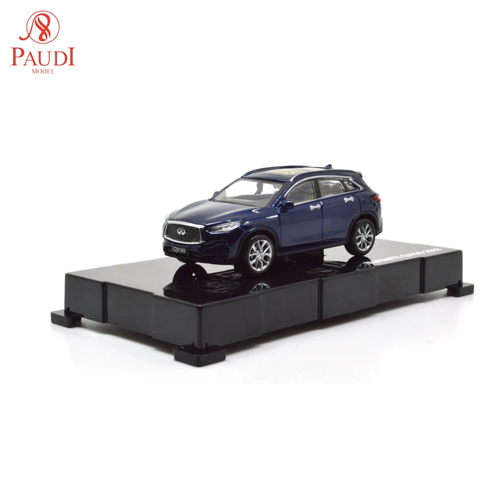 Paudi Model 1/64 1:64 Scale Infiniti QX50 Blue 2018 Diecast Car Model Toys Boys Girls Gifts
Paudi Model 1/64 1:64 Scale Infiniti QX50 Blue 2018 Diecast Car Model Toys Boys Girls Gifts