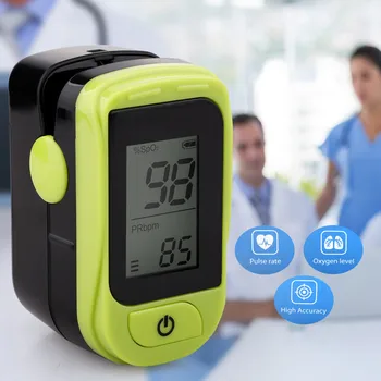 Portable Finger Pulse Oximeter SPO2 PR Meter Blood Oxygen Saturation Meter Heart Rate Detector Health Care Tool
Portable Finger Pulse Oximeter SPO2 PR Meter Blood Oxygen Saturation Meter Heart Rate Detector Health Care Tool