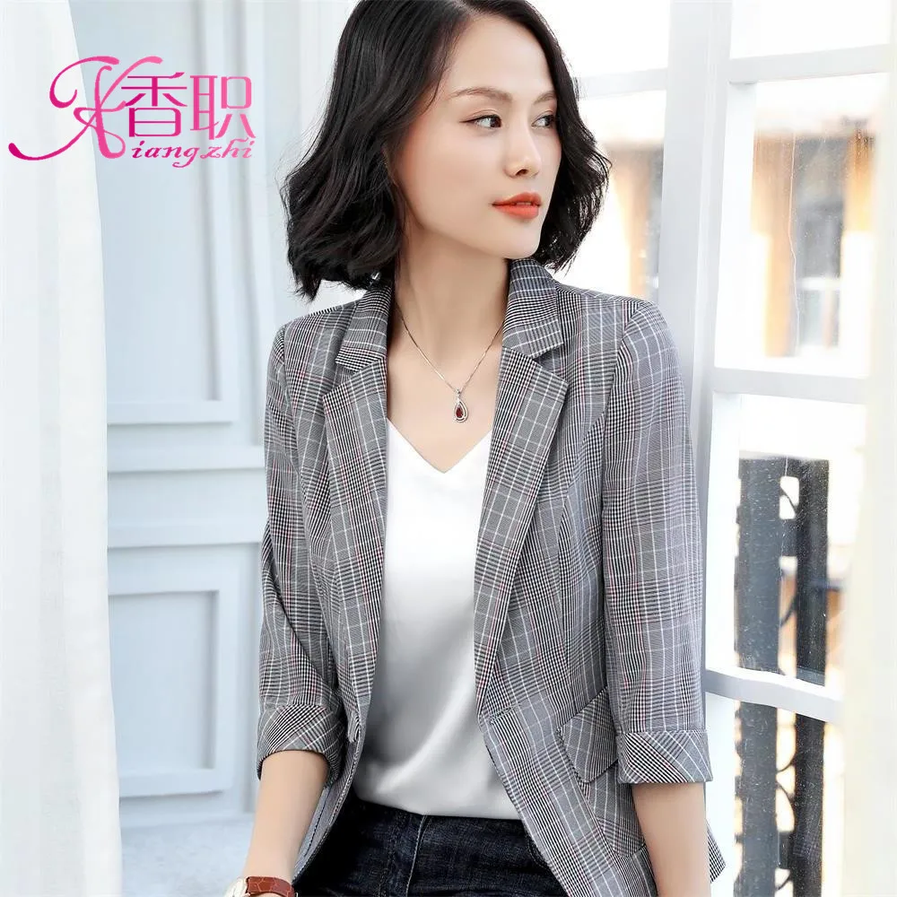 2019 Spring And Summer New Products England Elegant Slimming Good Type One-Button Slim Fit Half-sleeve Shirt Pattern Suit Jacket
2019 Spring And Summer New Products England Elegant Slimming Good Type One-Button Slim Fit Half-sleeve Shirt Pattern Suit Jacket