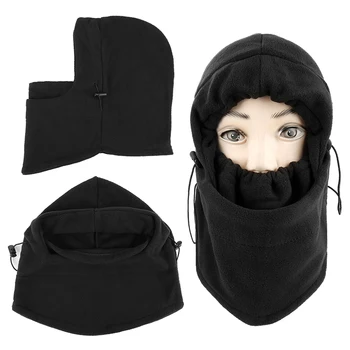 Winter Thermal Fleece Balaclava Hat Hooded Neck Warmer Cycling Face Mask Outdoor Sport Face Mask for Men Cycling Masked cap
Winter Thermal Fleece Balaclava Hat Hooded Neck Warmer Cycling Face Mask Outdoor Sport Face Mask for Men Cycling Masked cap