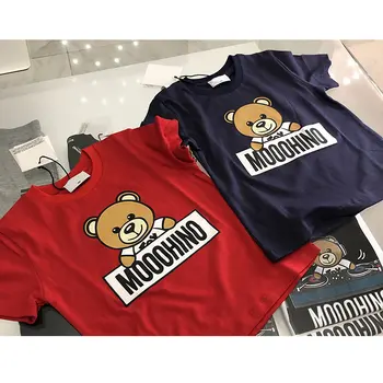 Kids Fashion Boys Tshirt Tops Tees Cotton Short Sleeve Cartoon Bears Style Boy Clothes Kid T-shirt for Children 24M-6T 
Kids Fashion Boys Tshirt Tops Tees Cotton Short Sleeve Cartoon Bears Style Boy Clothes Kid T-shirt for Children 24M-6T