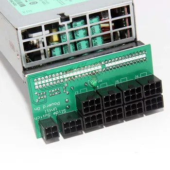 DPS-1200FB/QB A Power Supply Breakout Board + 10 Cable 6 pin for Ethereum Mining GK99 
DPS-1200FB/QB A Power Supply Breakout Board + 10 Cable 6 pin for Ethereum Mining GK99