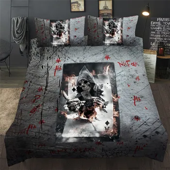 Poker Ghost Terrified Bedding Set Usa King Queen Double Full Twin Single Size Bed Linen Set 
Poker Ghost Terrified Bedding Set Usa King Queen Double Full Twin Single Size Bed Linen Set