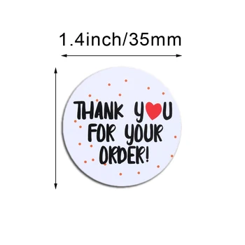 100pcs/pack 35MM Sticker Thank You Stickers Thank You for Supporting My Small Business Thank You Stickers Seal Labels
100pcs/pack 35MM Sticker Thank You Stickers Thank You for Supporting My Small Business Thank You Stickers Seal Labels