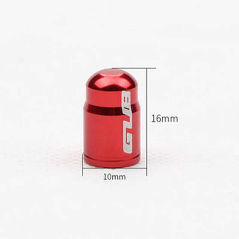 2pcs Schrader Bike Valve Cap Aluminum Alloy American Bicycle Tire Valve Cap Dustproof Tire Valve Bicycle Valve Cap