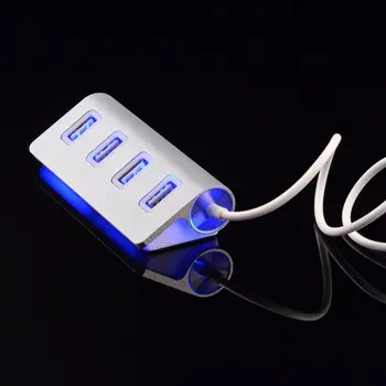 High quality led Mini 4 Port HUB High Speed USB 2.0 Splitter Adapter Hub with Cable For Macbook PC Laptop
High quality led Mini 4 Port HUB High Speed USB 2.0 Splitter Adapter Hub with Cable For Macbook PC Laptop