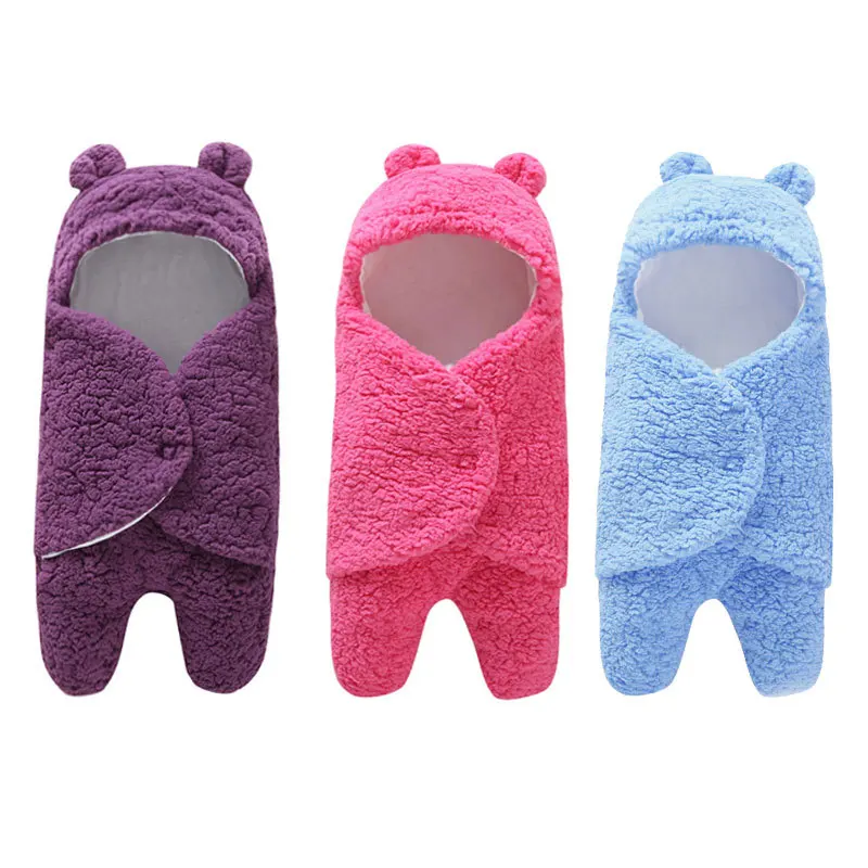 2020 Baby Swaddle Sleeping Blanket Newborn Infant Winter Cute Solid Baby Warm Swaddle Blanket 0-12 Months 5Colors
2020 Baby Swaddle Sleeping Blanket Newborn Infant Winter Cute Solid Baby Warm Swaddle Blanket 0-12 Months 5Colors
