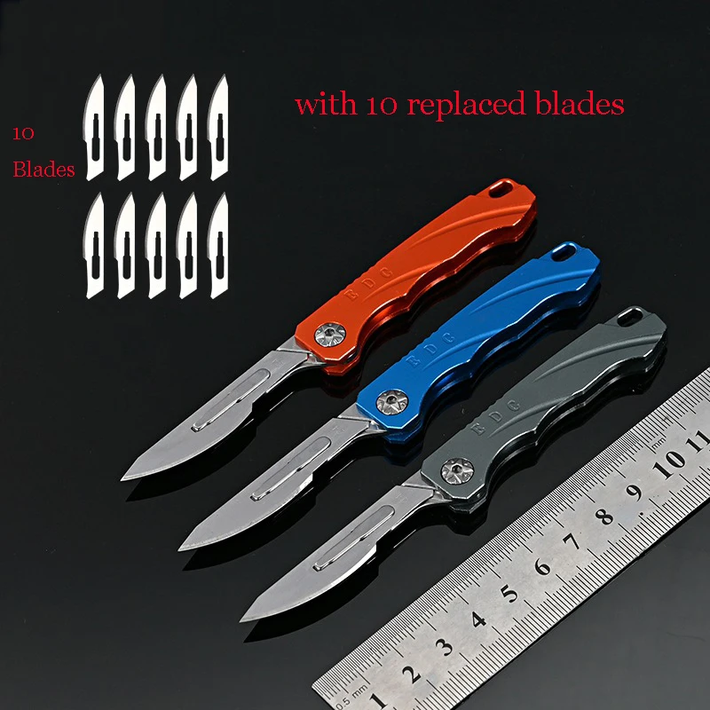 10 Blade Mini Pocket Folding Knife CS Hunting Camping Knives Outdoor Survival Self Defense EDC Tool Portable Opener
10 Blade Mini Pocket Folding Knife CS Hunting Camping Knives Outdoor Survival Self Defense EDC Tool Portable Opener