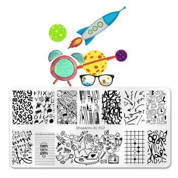 ShopAnts Nail Art Stamping Plate Math Number Arrow Thinking Pencil Pens Chess Mathematician Image Stencil Nail Stamping Template
ShopAnts Nail Art Stamping Plate Math Number Arrow Thinking Pencil Pens Chess Mathematician Image Stencil Nail Stamping Template
