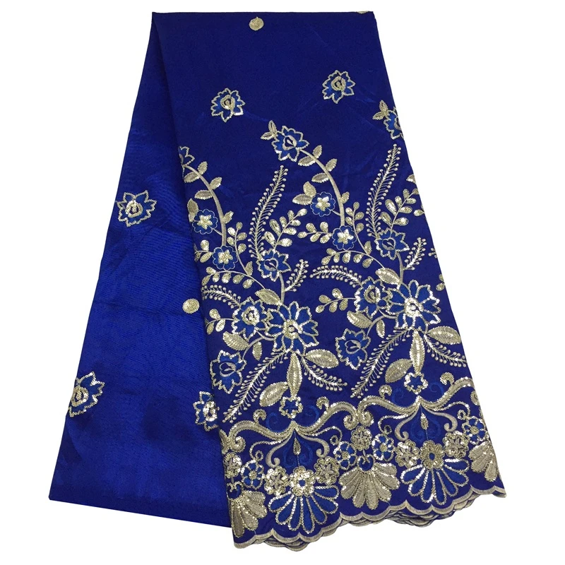 Latest Nigerian Sequins Wax George Lace Fabric Flower Embroidered African Lace Fabric For DIY Clothing
Latest Nigerian Sequins Wax George Lace Fabric Flower Embroidered African Lace Fabric For DIY Clothing