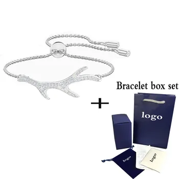 Fashion Exquisite POLAR BESTIARY Colored Crystal Ladies Bracelet Nordic Style Bracelet High Quality Jewelry Birthday Gift
Fashion Exquisite POLAR BESTIARY Colored Crystal Ladies Bracelet Nordic Style Bracelet High Quality Jewelry Birthday Gift