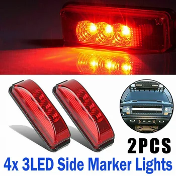 New Arrival High Quality 2pcs Red 3.9" LED Side Marker Lights For Boat Trailer Truck Auto Surface Mount 12V
New Arrival High Quality 2pcs Red 3.9" LED Side Marker Lights For Boat Trailer Truck Auto Surface Mount 12V