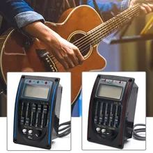 LC-5 5-Band Acoustic Guitar Preamp EQ LCD Tuner Piezo Pickup Equalizer Piezo Pickup Line Volume Bass Middle Treble Pres Control
LC-5 5-Band Acoustic Guitar Preamp EQ LCD Tuner Piezo Pickup Equalizer Piezo Pickup Line Volume Bass Middle Treble Pres Control