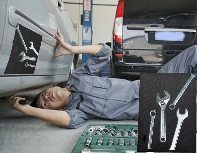 Universal Car Magnetic Pad Repair Accessories Mag-Pad Holds Your Tools While Working Repair Tool Storage Mat for Workshop Garage
Universal Car Magnetic Pad Repair Accessories Mag-Pad Holds Your Tools While Working Repair Tool Storage Mat for Workshop Garage