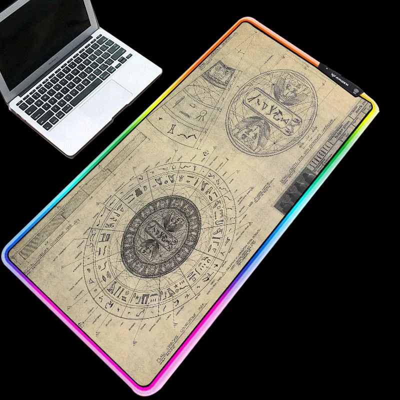 RGB Mouse Pads Glowing RGB LED Lighting Desktop Mats Stargate Photo Durable Colorful Keyboard Laptop Mice Pad for Gamer Gaming
RGB Mouse Pads Glowing RGB LED Lighting Desktop Mats Stargate Photo Durable Colorful Keyboard Laptop Mice Pad for Gamer Gaming