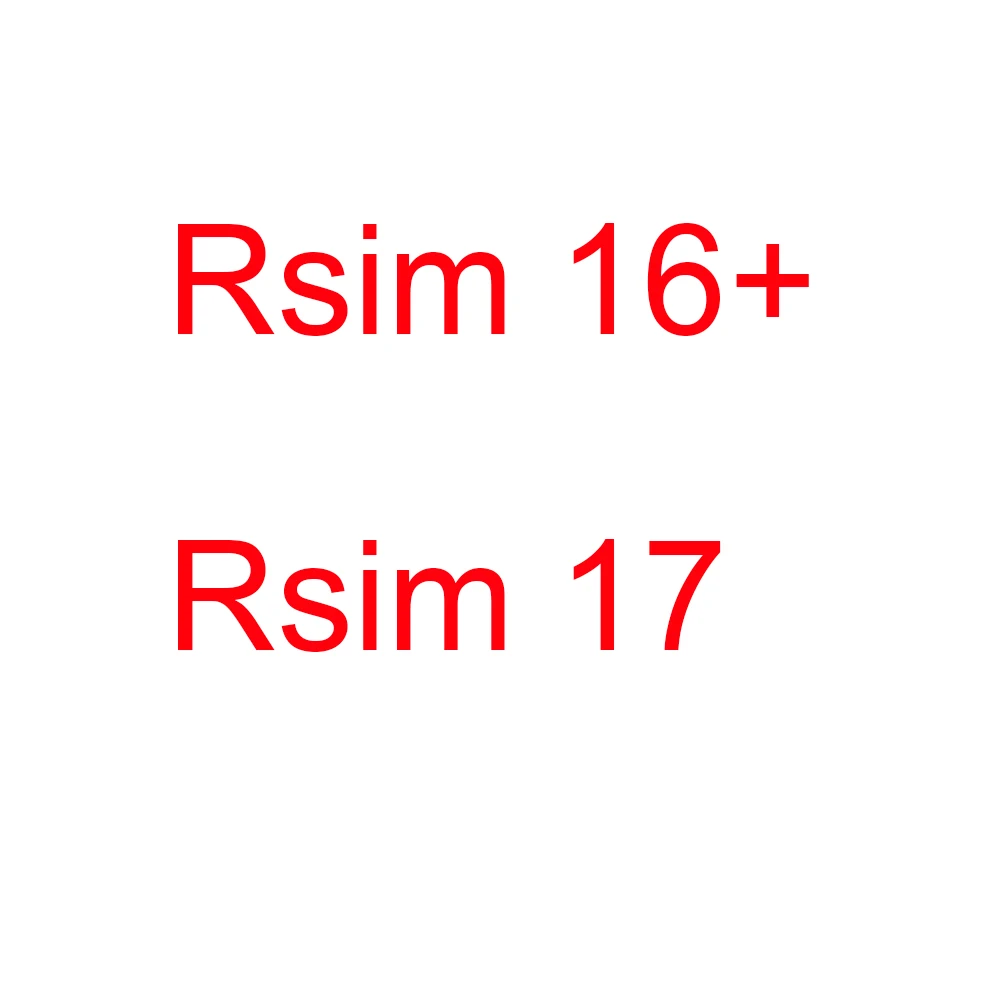 10PC R-SIM16+ Rsim 16 plus 17 turns locked into unlocked IOS15 system 5G unlock card For Iphone 11 11Pro Max 12 Pro 13 | Мобильные