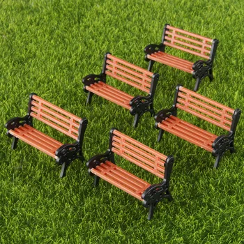 5PCS Model Park Bench 1:30 Mini Garden Ornament Miniature Park Bench Craft DIY Figurines Landscape Bench Model Garden Decor
5PCS Model Park Bench 1:30 Mini Garden Ornament Miniature Park Bench Craft DIY Figurines Landscape Bench Model Garden Decor