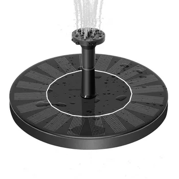 Round 1.4W Solar Fountain Water Pump Pool Decor Outdoor Landscape Garden Pond Auto Spray Bird Bath Kit Fish Tank 7V Dia 16cm
Round 1.4W Solar Fountain Water Pump Pool Decor Outdoor Landscape Garden Pond Auto Spray Bird Bath Kit Fish Tank 7V Dia 16cm