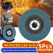 5pcs 115mm 4.5" Angle Grinder Sanding Disc Metal Plastic Wood Abrasive Tool 40/60/80/120 Grit Grinding Wheels Flap Discs 
5pcs 115mm 4.5" Angle Grinder Sanding Disc Metal Plastic Wood Abrasive Tool 40/60/80/120 Grit Grinding Wheels Flap Discs