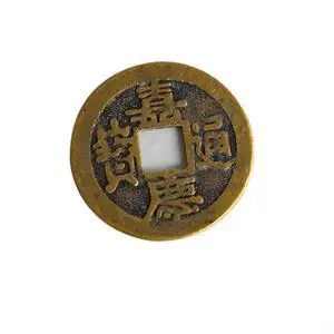 10pcs/lot 23mm Chinese Feng Shui Lucky Ching/Ancient Coins Set Educational Ten Emperors Antique Fortune Money Random Pattern | Дом и сад