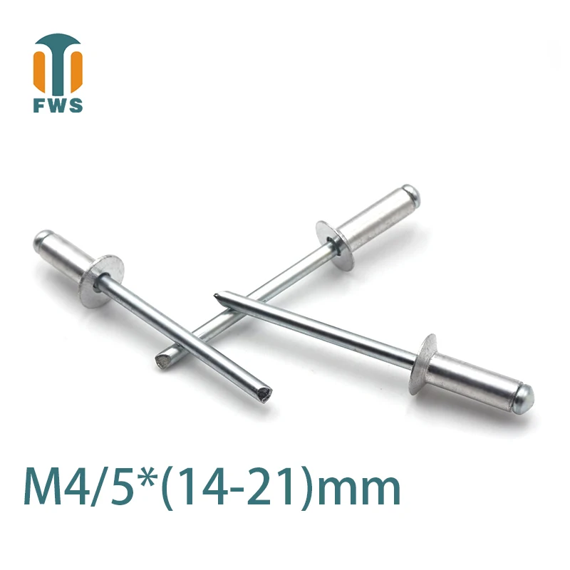 10PCS M4 M5 Multi Size Aluminium Open End Countersunk Head Break Mandrel Blind Rivet Nail Pop Rivets for Furniture Car Aircraft
10PCS M4 M5 Multi Size Aluminium Open End Countersunk Head Break Mandrel Blind Rivet Nail Pop Rivets for Furniture Car Aircraft