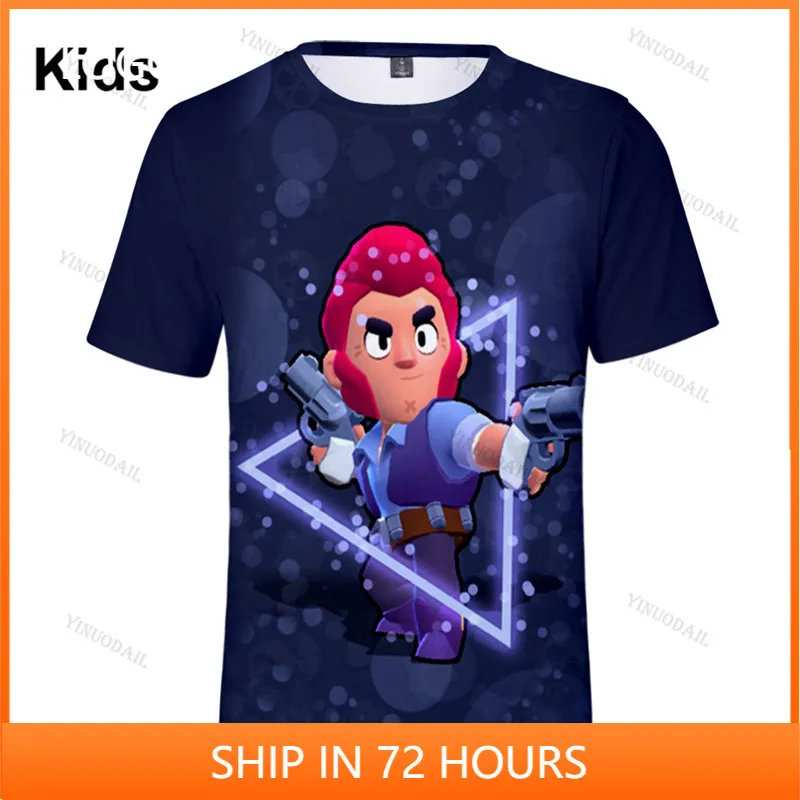VOID GENE Leon star Children's Wear Kids T-shirt Shooting Game 3d Shirt Brawlings Boys Girls Short Tops Tshirt Teen Clothes
VOID GENE Leon star Children's Wear Kids T-shirt Shooting Game 3d Shirt Brawlings Boys Girls Short Tops Tshirt Teen Clothes